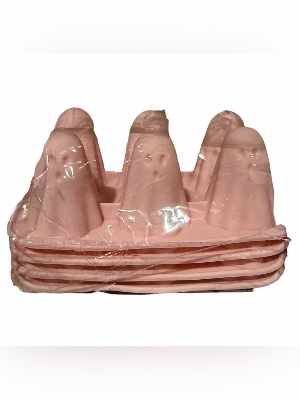 👻 Pastel Pink Silicone Ghost Molds (Set of 4) 👻 new - Picture 3 of 3